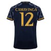 Camisola Real Madrid Camavinga 12 Homen Equipamento 2ª 23/24